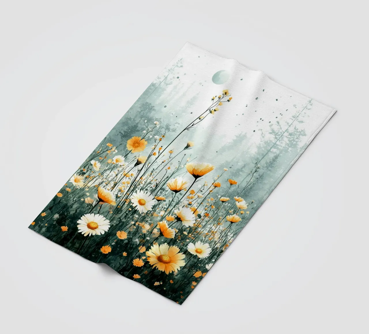 Meadow full of flowers C coperta in pile da Mateo