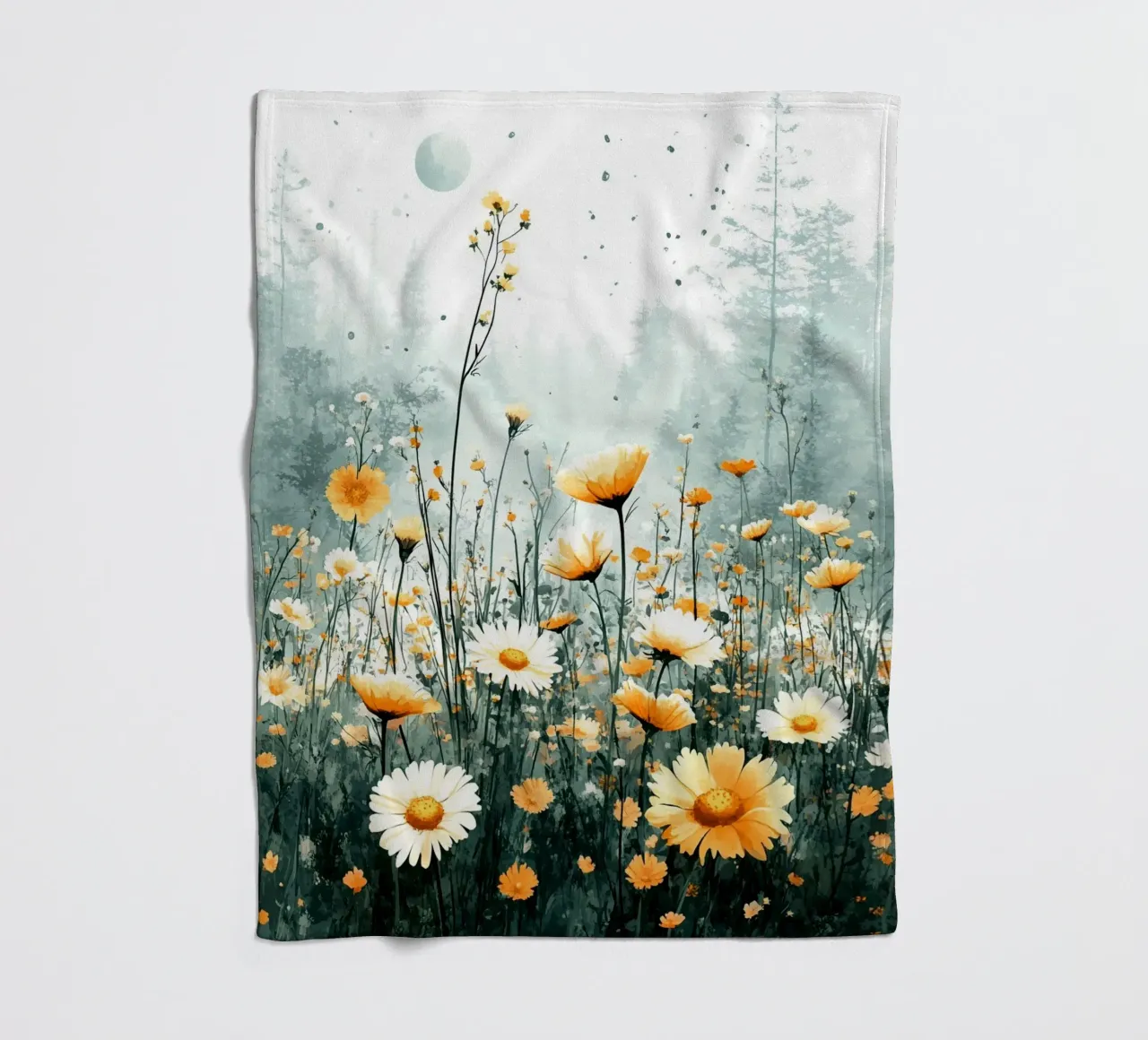Meadow full of flowers C coperta in pile da Mateo