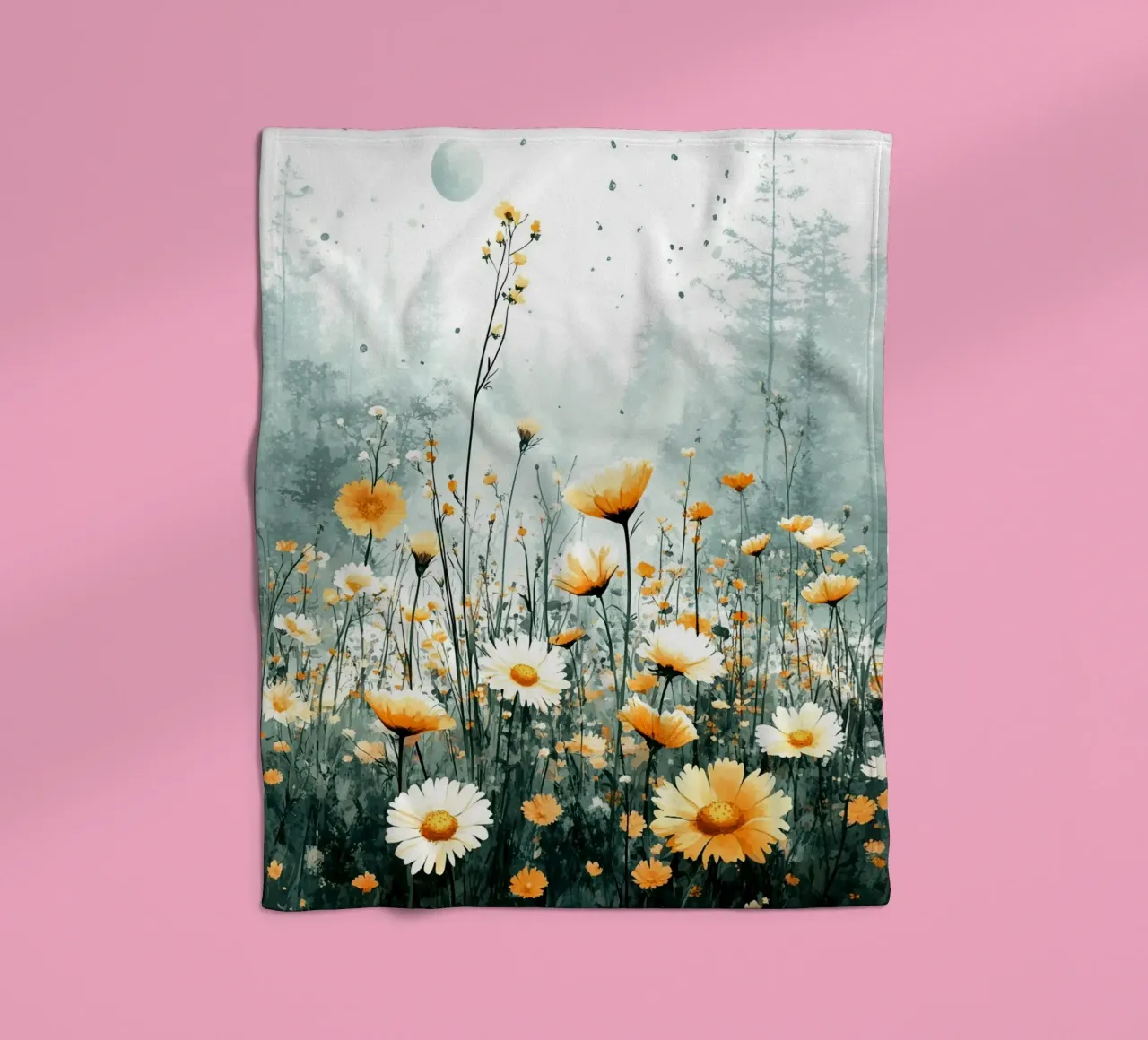 Meadow full of flowers C coperta in pile da Mateo
