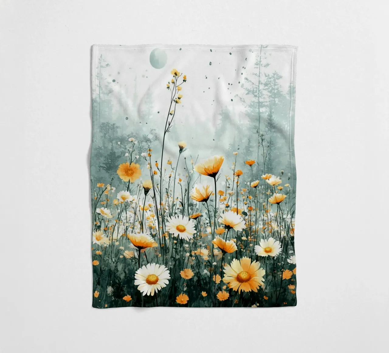 Meadow full of flowers C coperta in pile da Mateo