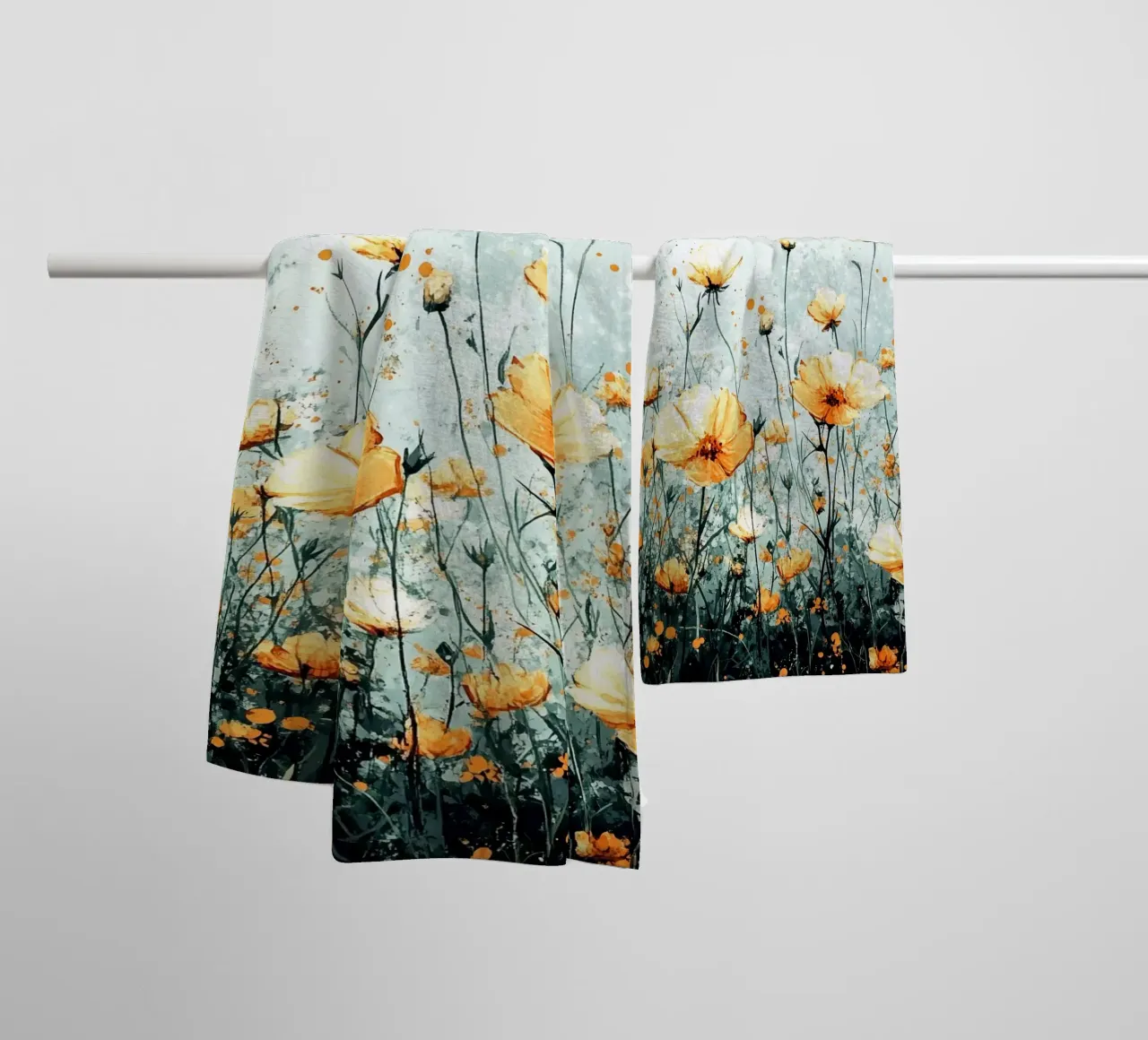 Meadow full of flowers D toalla de baño de Mateo