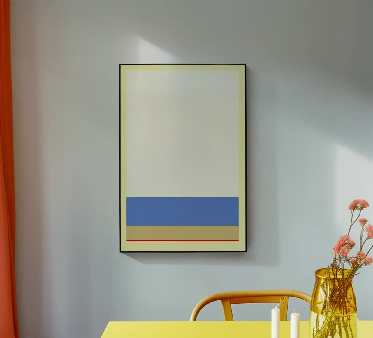 Stripe Yellow 2 plexiglass da 170QM