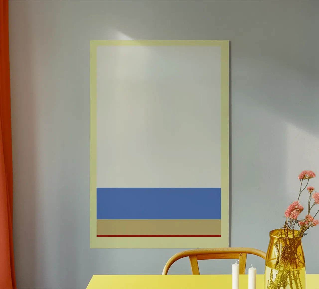 Stripe Yellow 2 plexiglass da 170QM