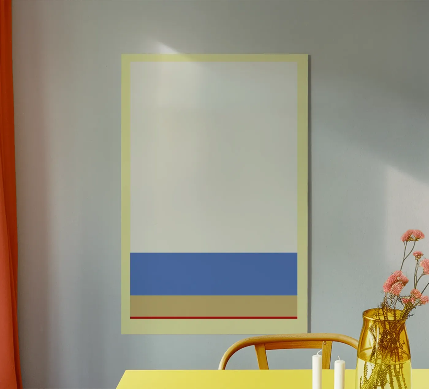 Stripe Yellow 2 plexiglass da 170QM