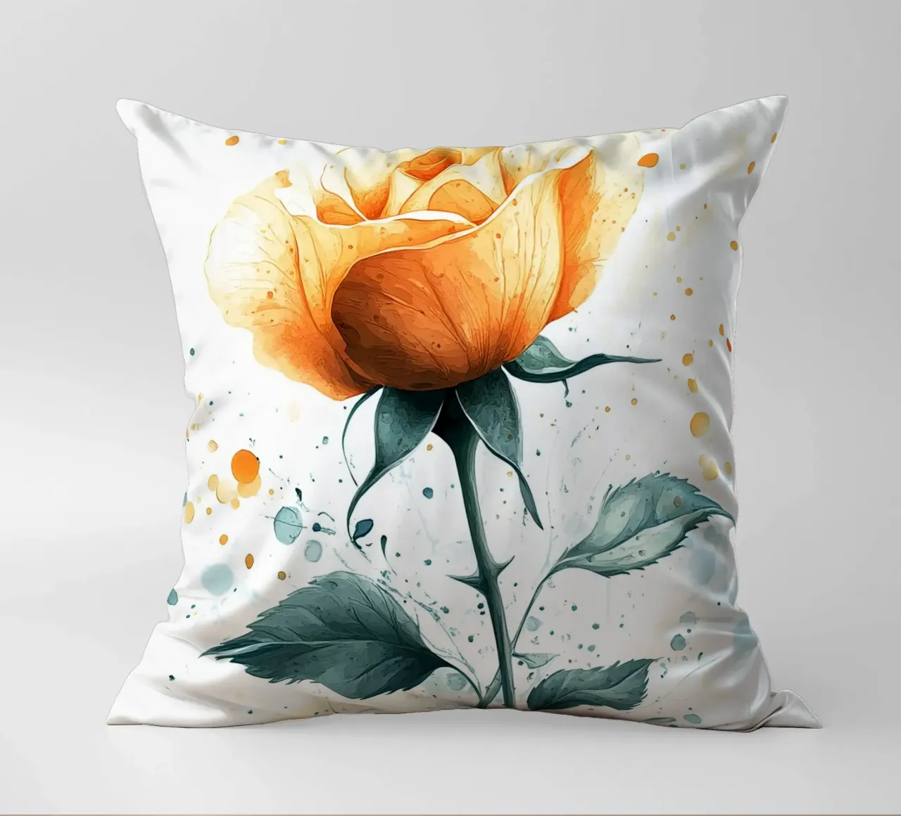 Rose art cuscino da Mateo