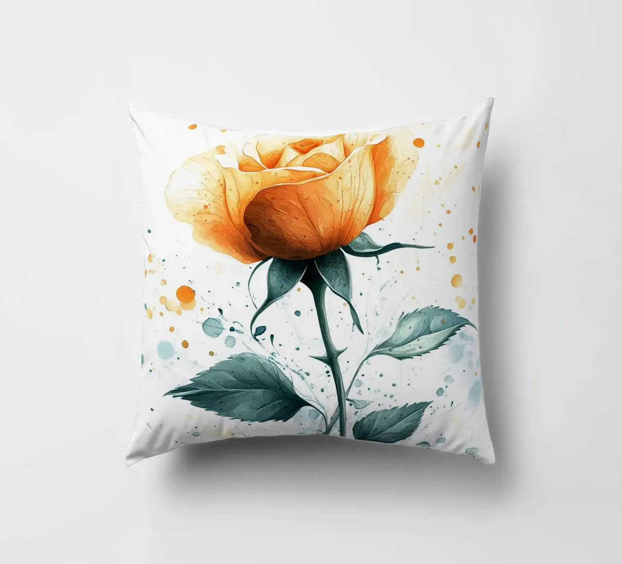 Rose art cuscino da Mateo