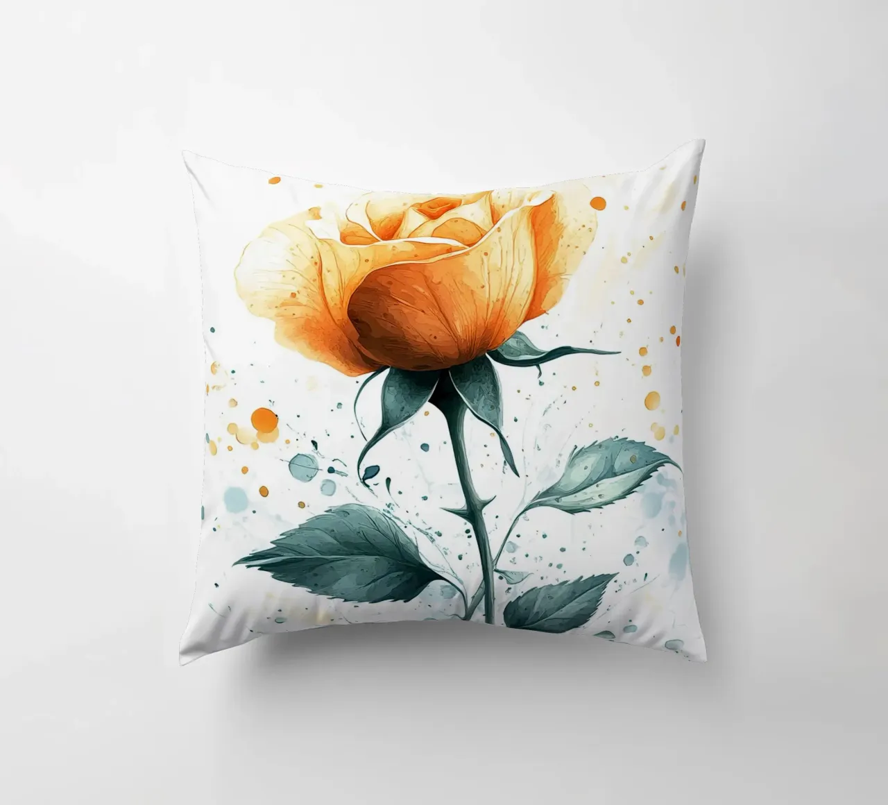 Rose art cuscino da Mateo