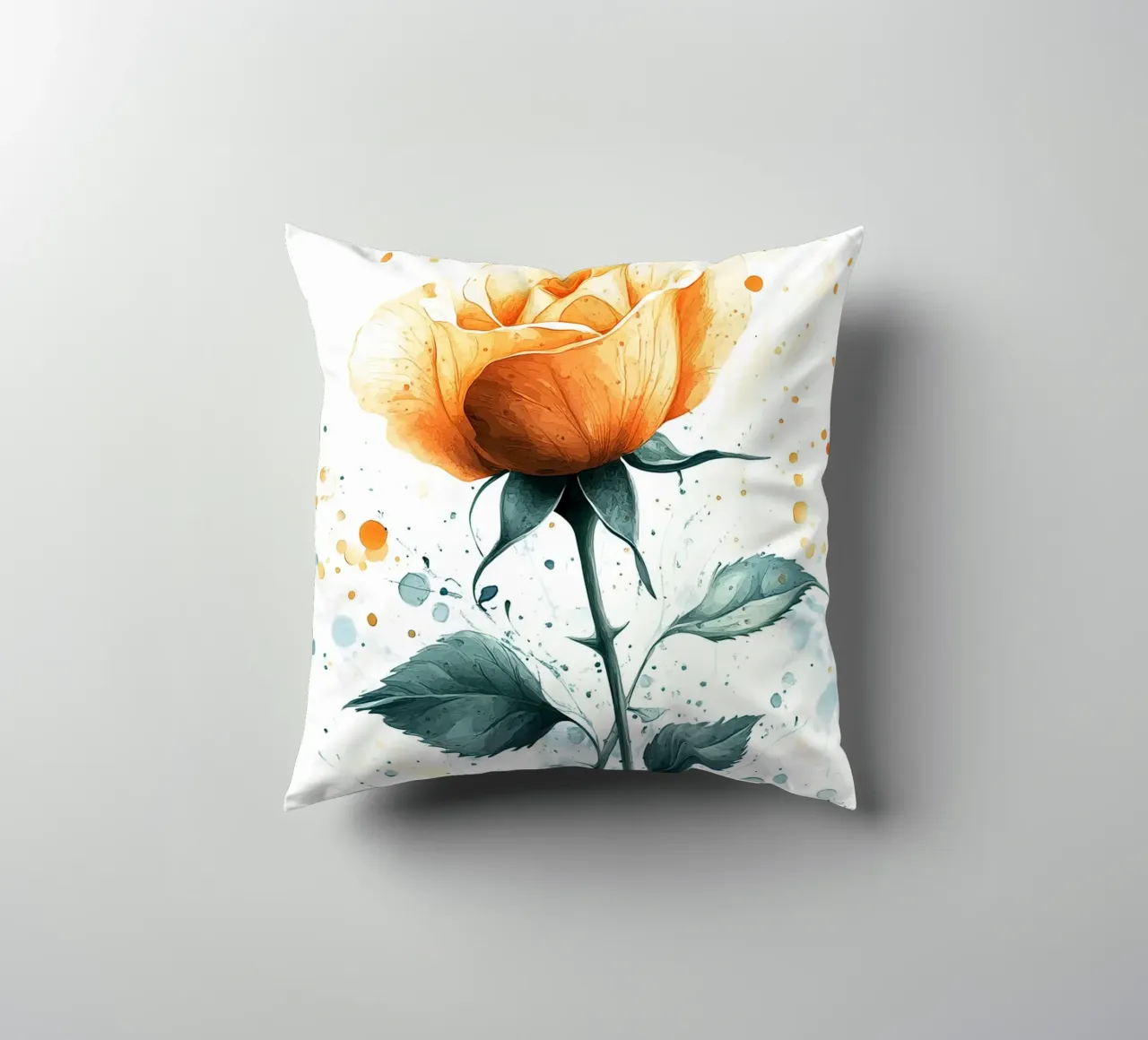 Rose art cuscino da Mateo