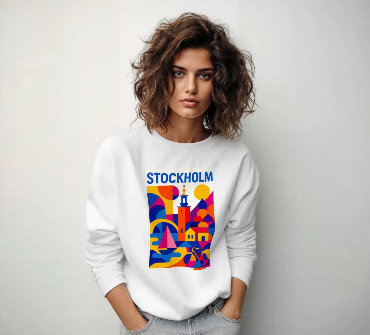 Stockholm in stijl - tussen archipel en design sweatshirt van JETLAG | affiches voyage
