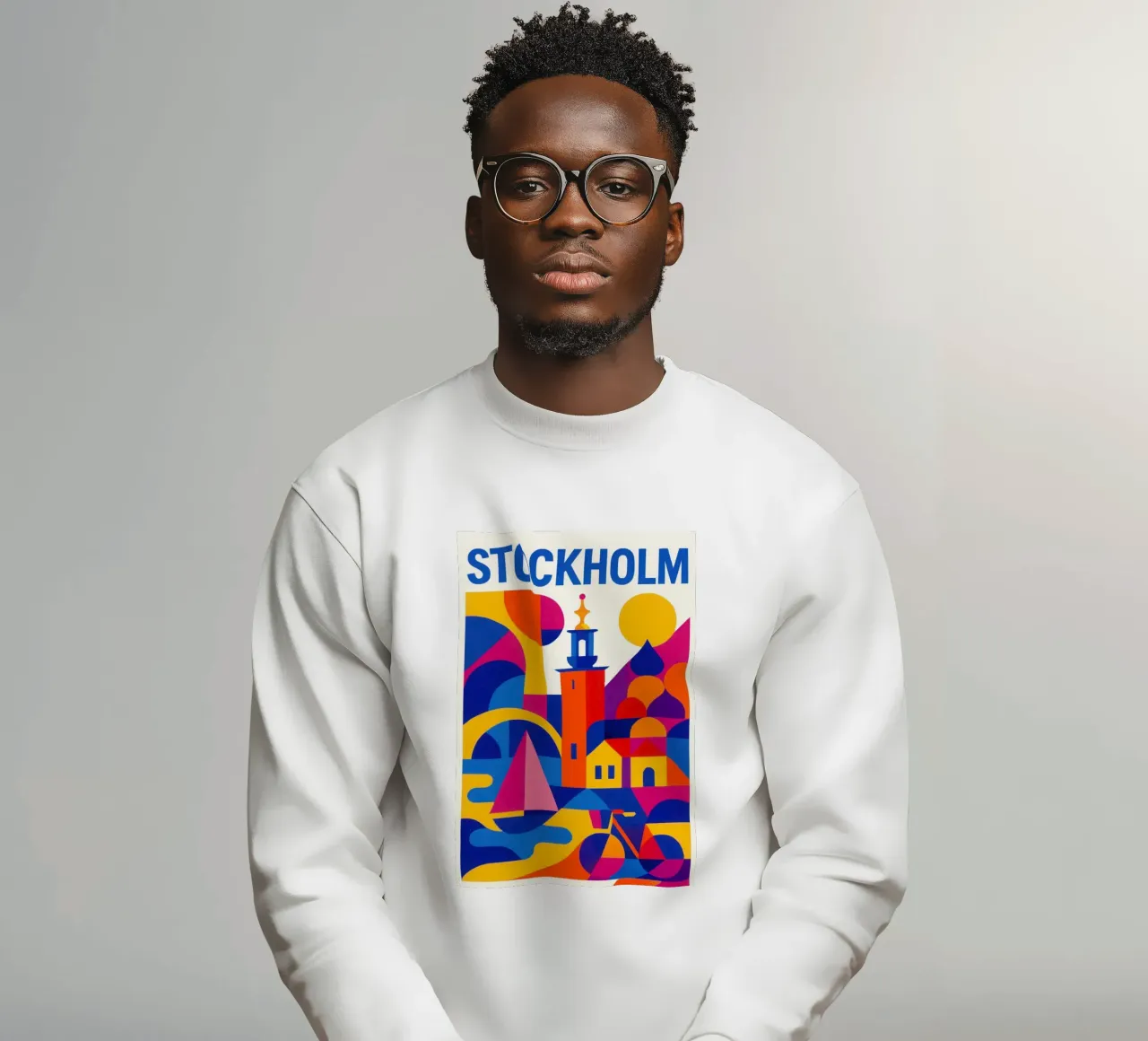 Stockholm éclatant – entre archipel et design sweat de JETLAG | affiches voyage