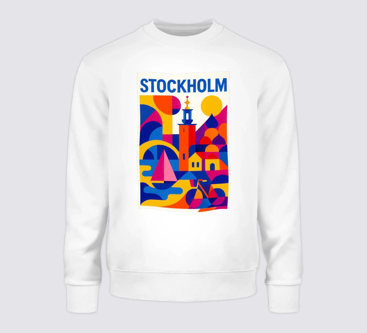 Stoccolma in stile: tra arcipelago e design felpa da JETLAG | affiches voyage