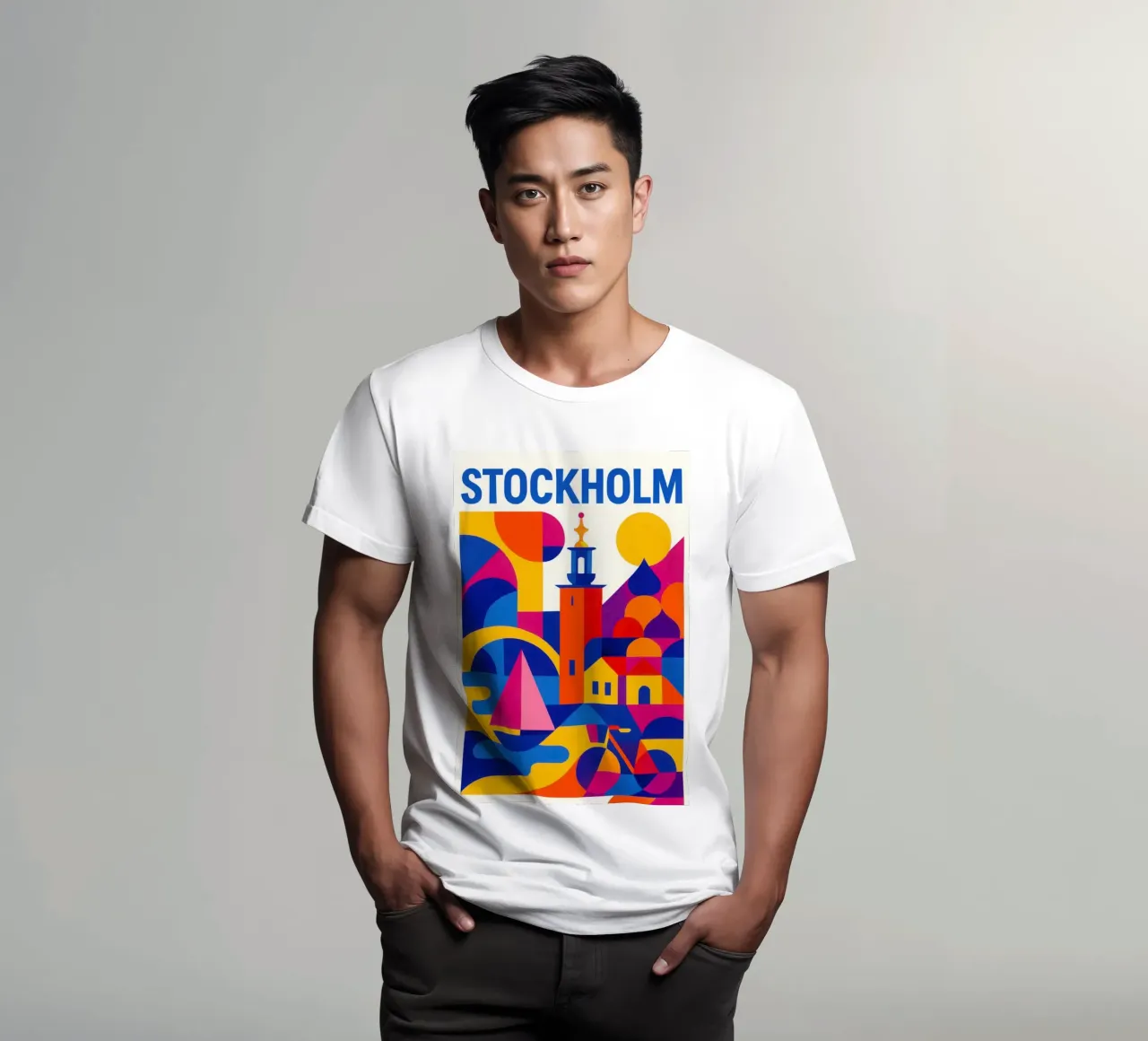 Estocolmo con estilo: entre archipiélago y diseño camiseta de JETLAG | affiches voyage