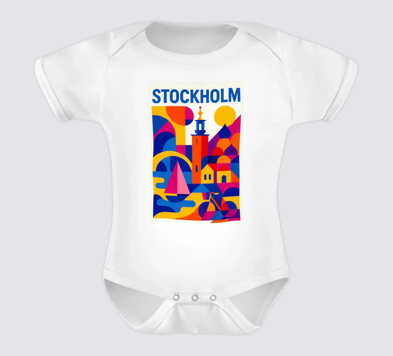 Stoccolma in stile: tra arcipelago e design body neonato maniche corte da JETLAG | affiches voyage