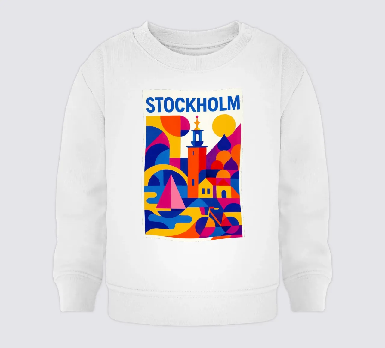 Stoccolma in stile: tra arcipelago e design felpa neonato da JETLAG | affiches voyage