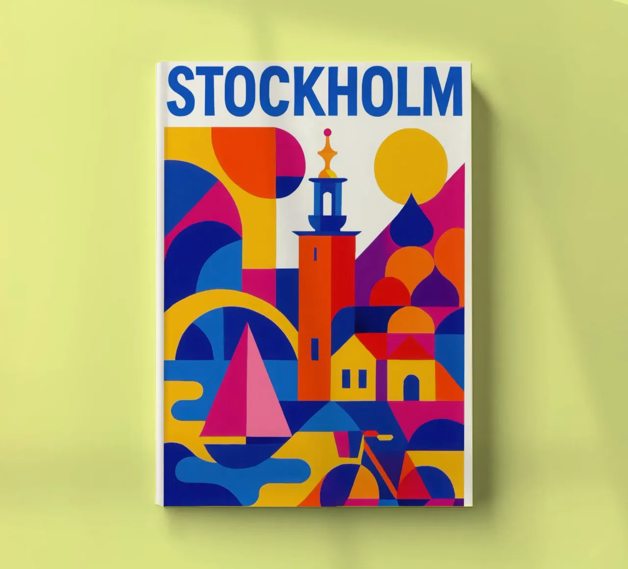 Stockholm in style - between archipelago and design notebook by JETLAG | affiches voyage