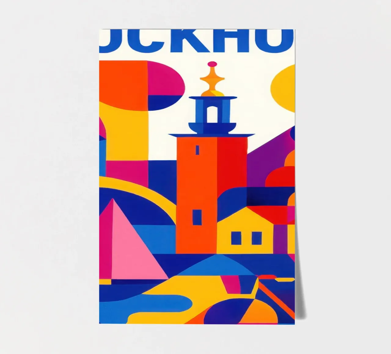 Stoccolma in stile: tra arcipelago e design foglio adesivo da JETLAG | affiches voyage