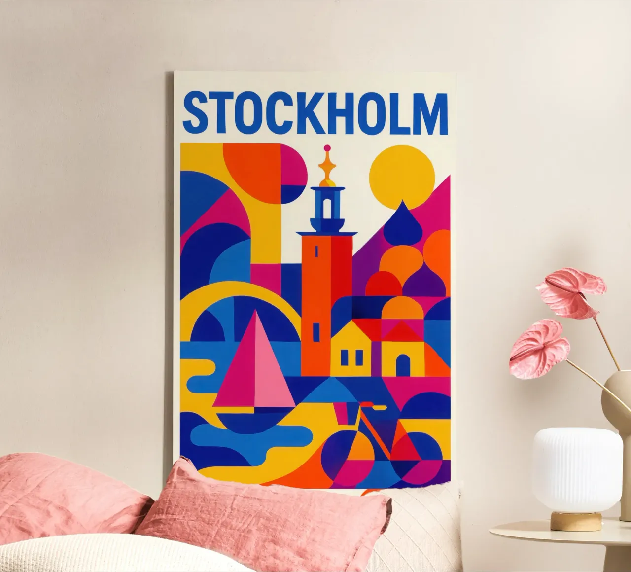 Stoccolma in stile: tra arcipelago e design tela da JETLAG | affiches voyage