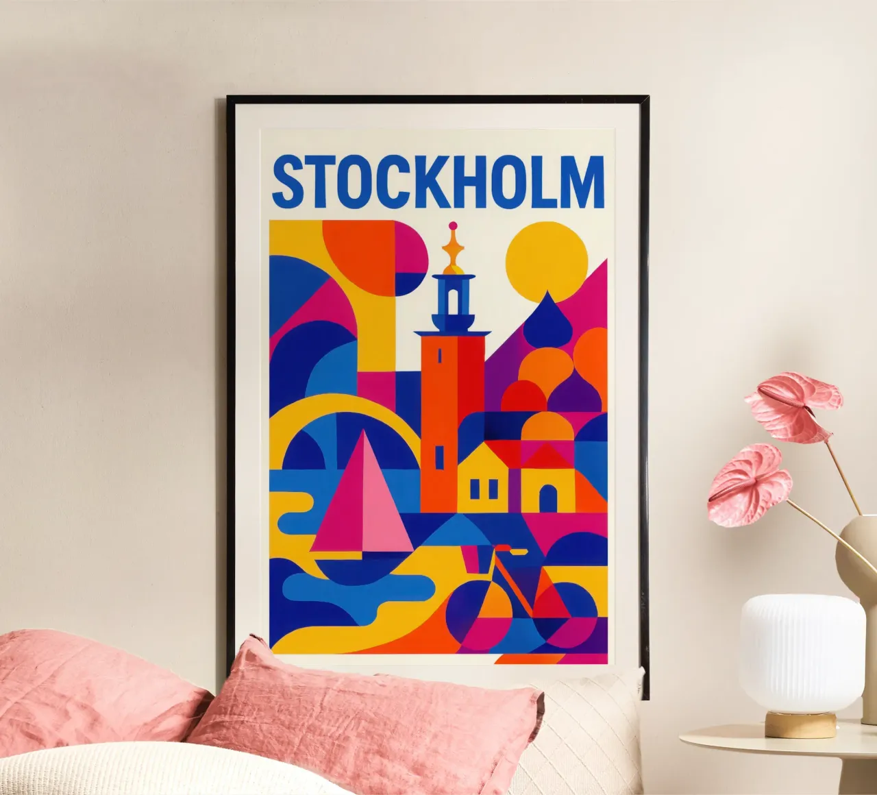 Stoccolma in stile: tra arcipelago e design carta hahnemühle da JETLAG | affiches voyage