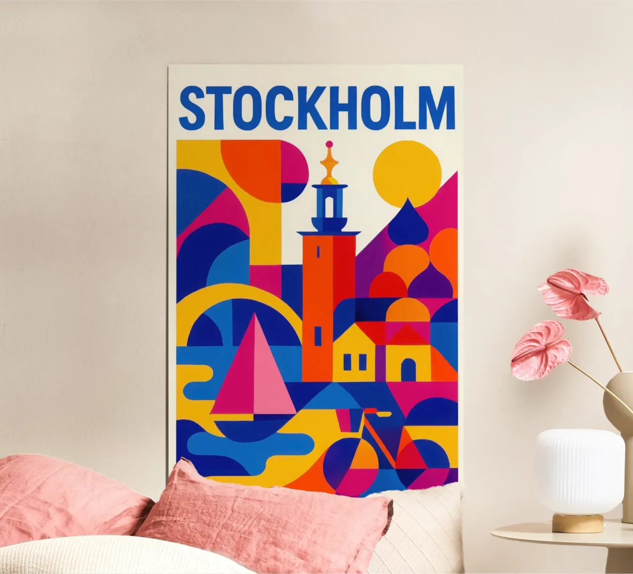 Stoccolma in stile: tra arcipelago e design carta hahnemühle da JETLAG | affiches voyage