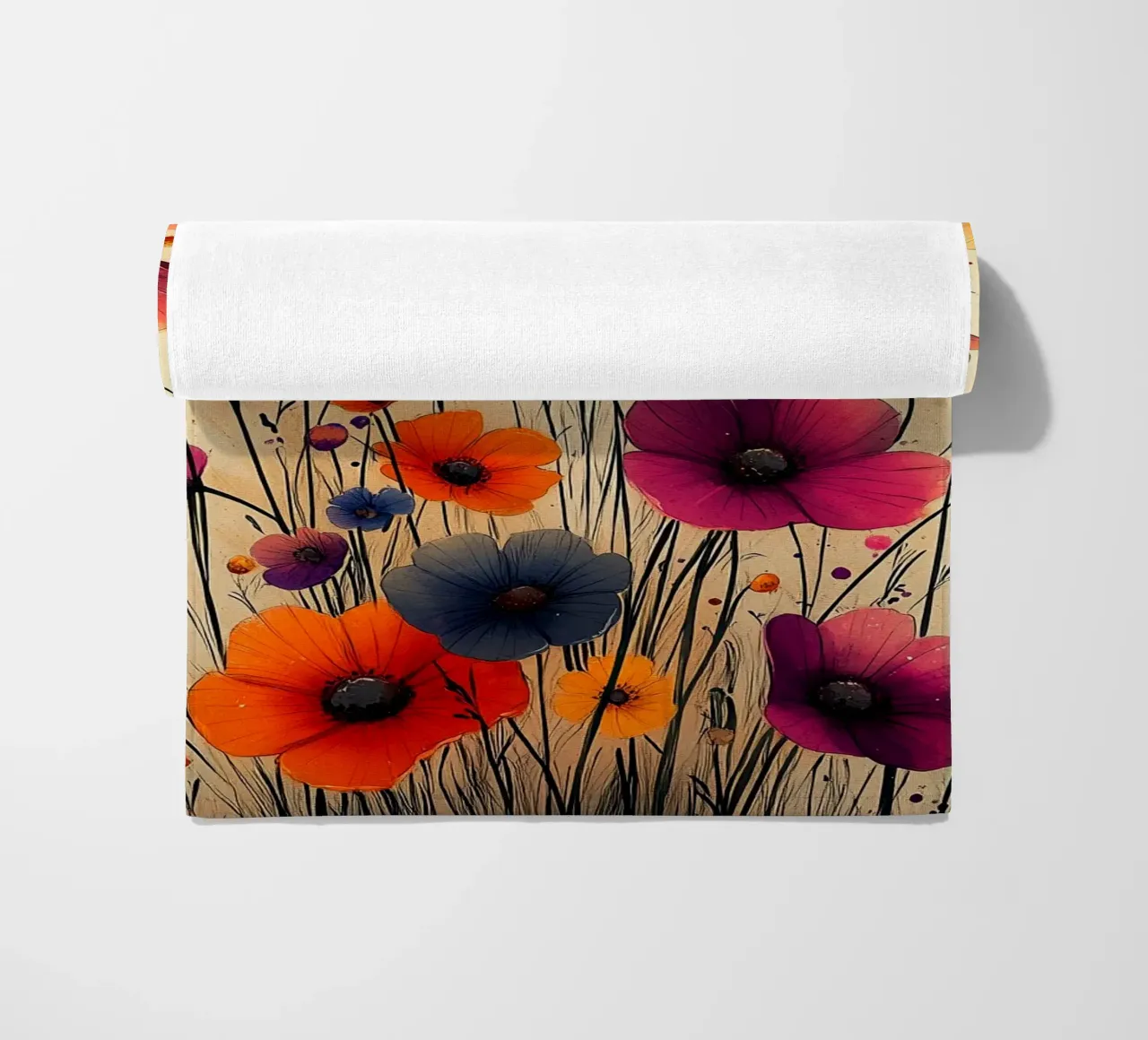 Poppies art A telo mare da Mateo