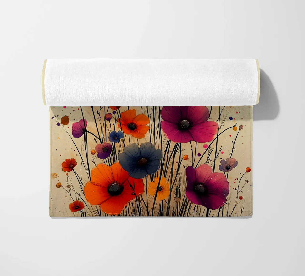 Poppies art A telo mare da Mateo