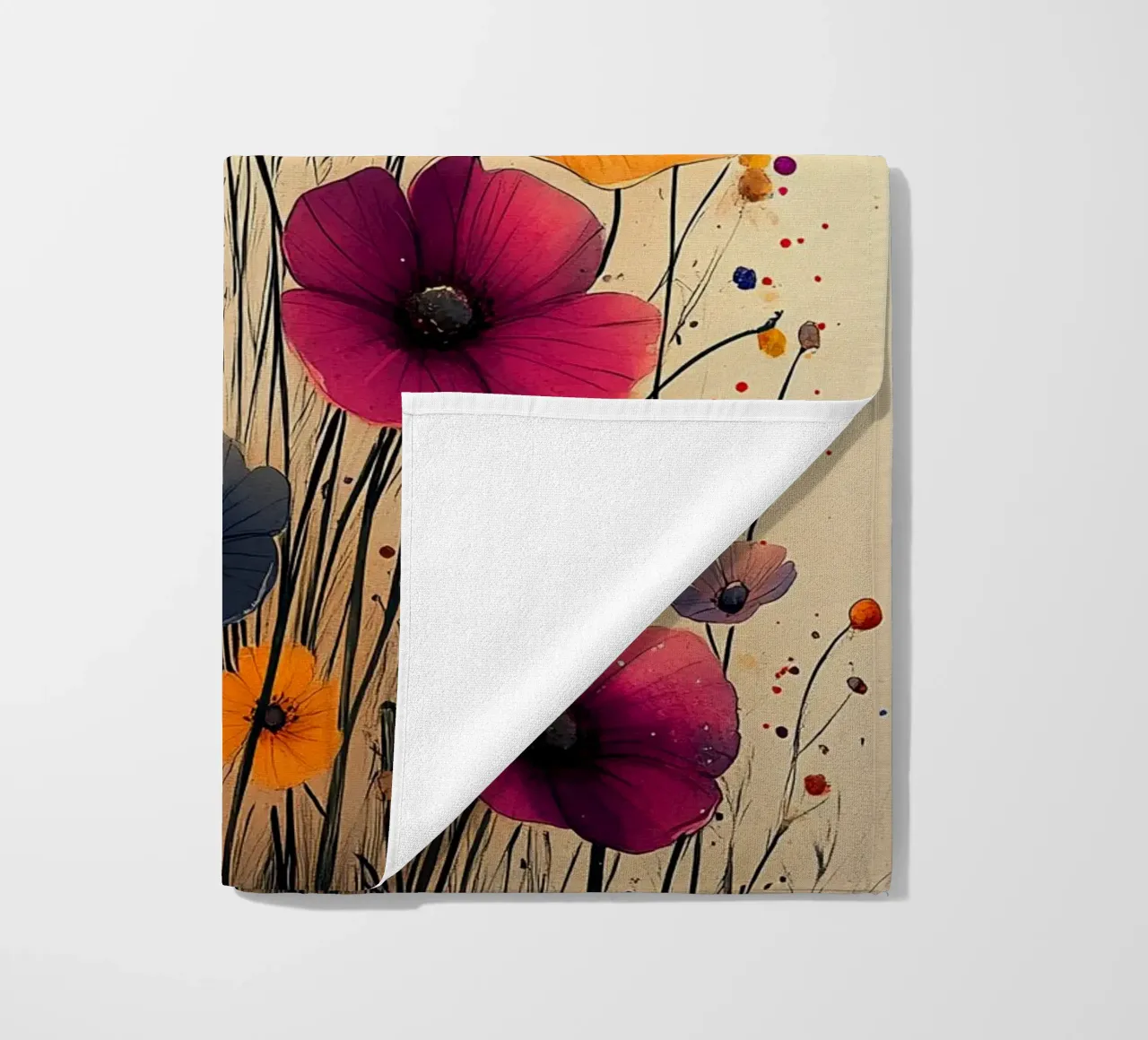 Poppies art A telo mare da Mateo