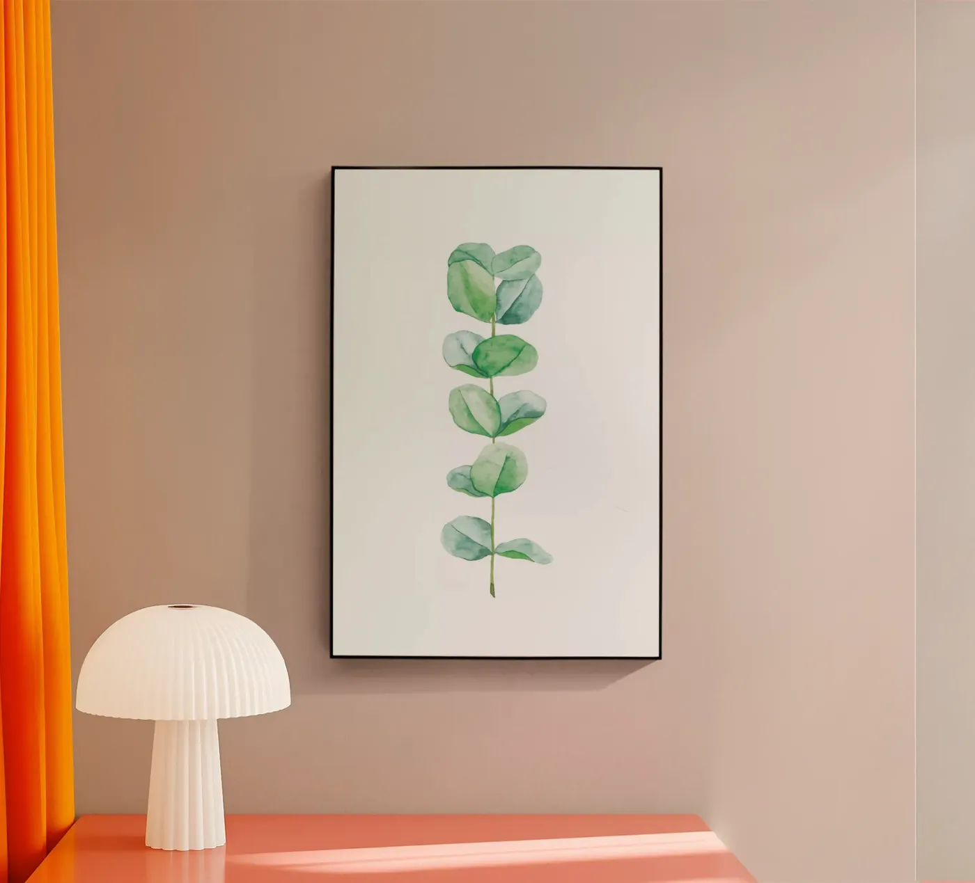 Eucalyptus Watercolour plexiglass da Flora & Fauna