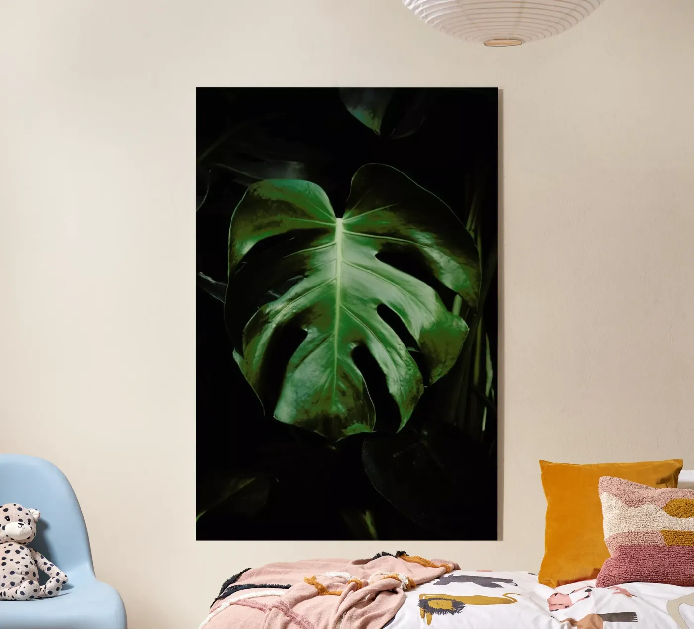 Monstera Leaf plexiglass da Ingrid Beddoes