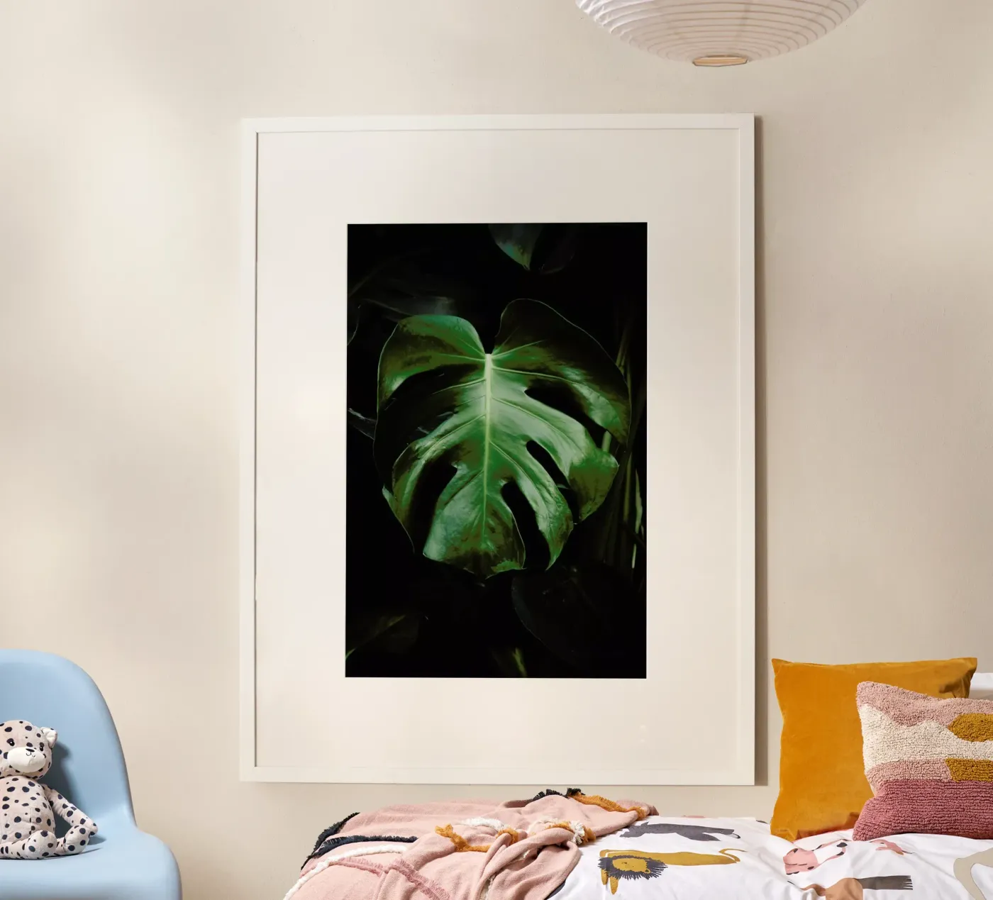 Monstera Leaf poster by Ingrid Beddoes