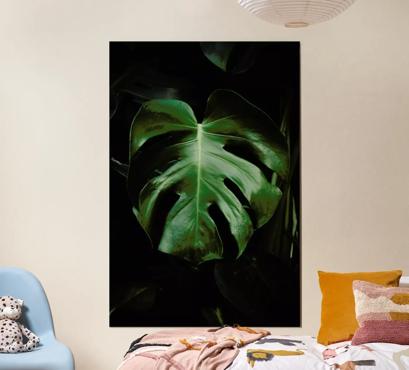 Monstera Leaf poster by Ingrid Beddoes