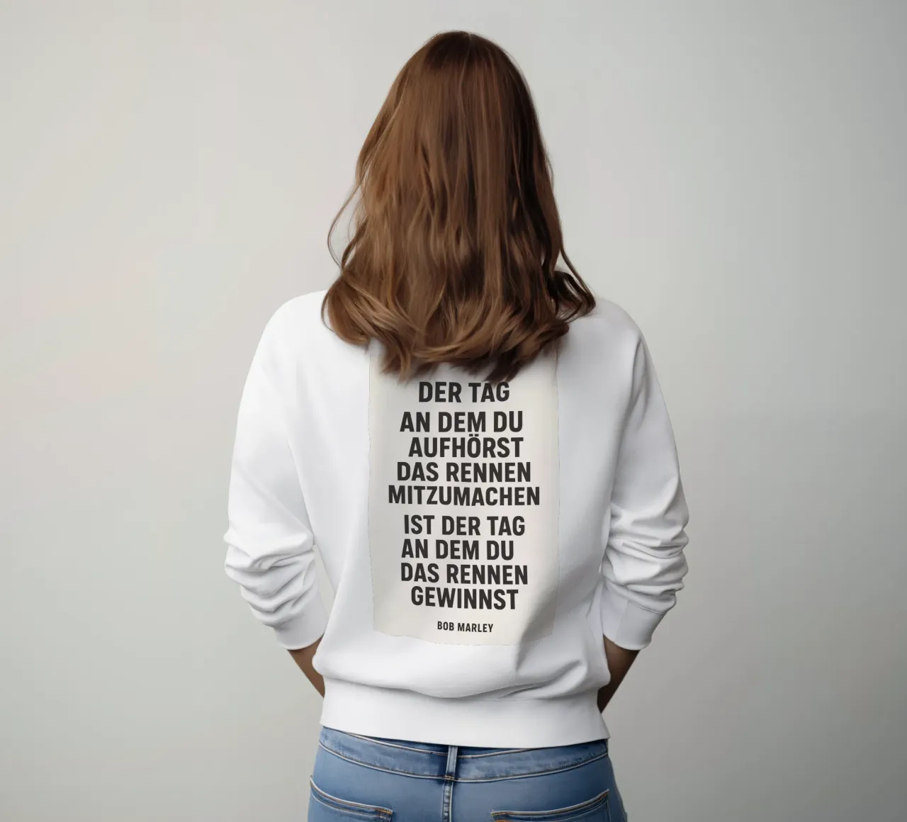 Mindful Words – Marley Quote Print felpa da QuooodZ by MooodzArt