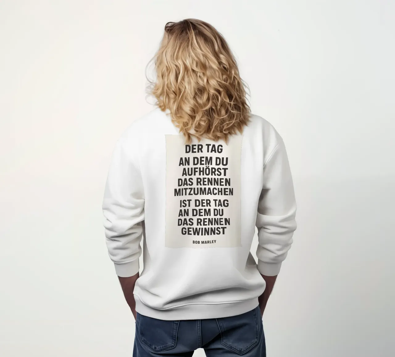 Mindful Words – Marley Quote Print felpa da QuooodZ by MooodzArt