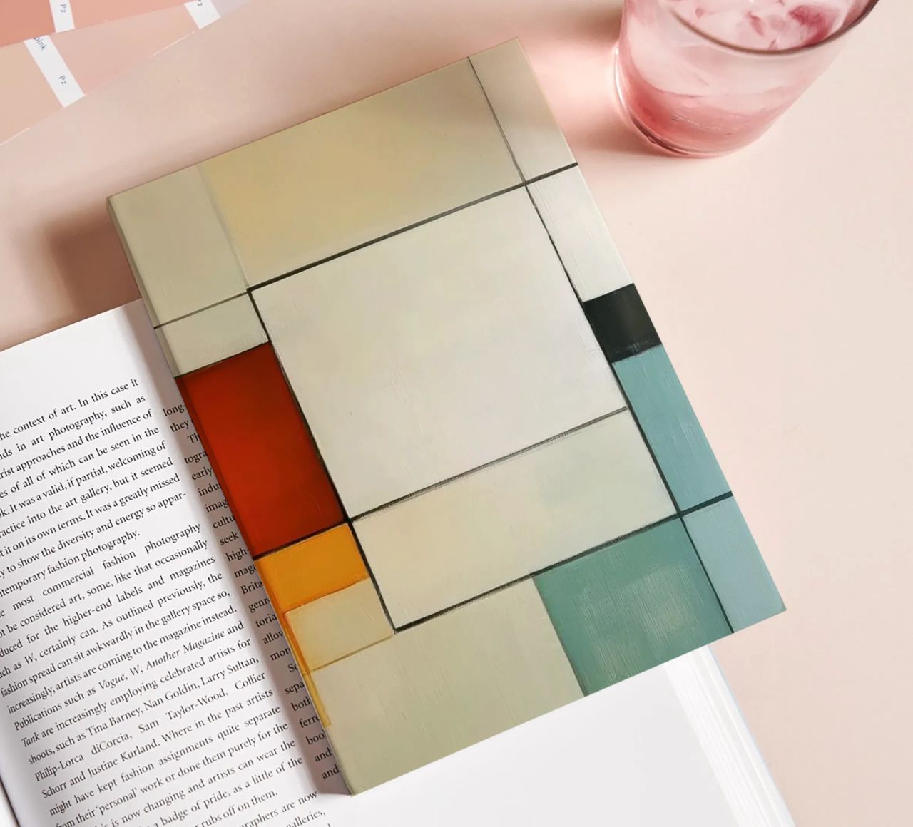 Abstract blocks notebook by Imagine