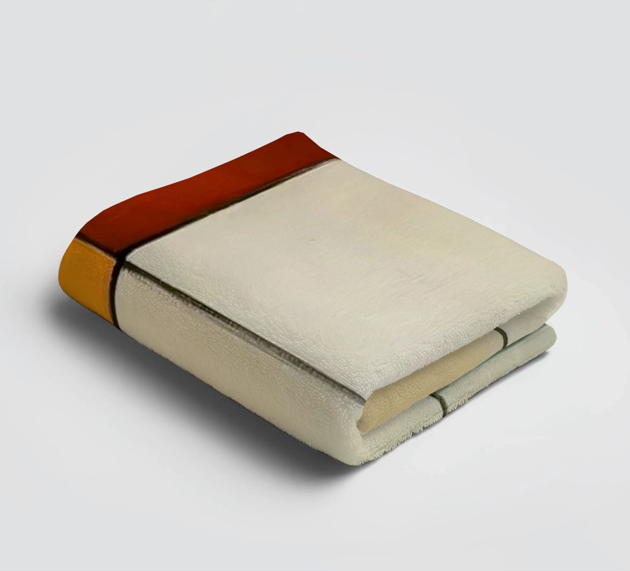 Abstract blocks towel by Imagine