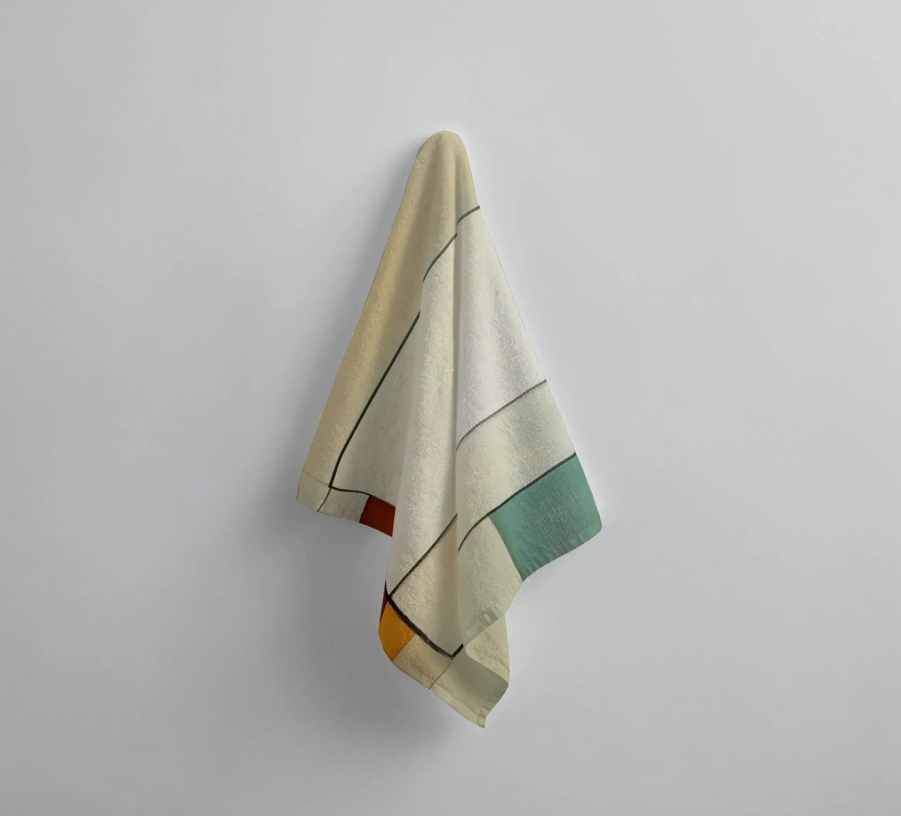Abstract blocks towel by Imagine