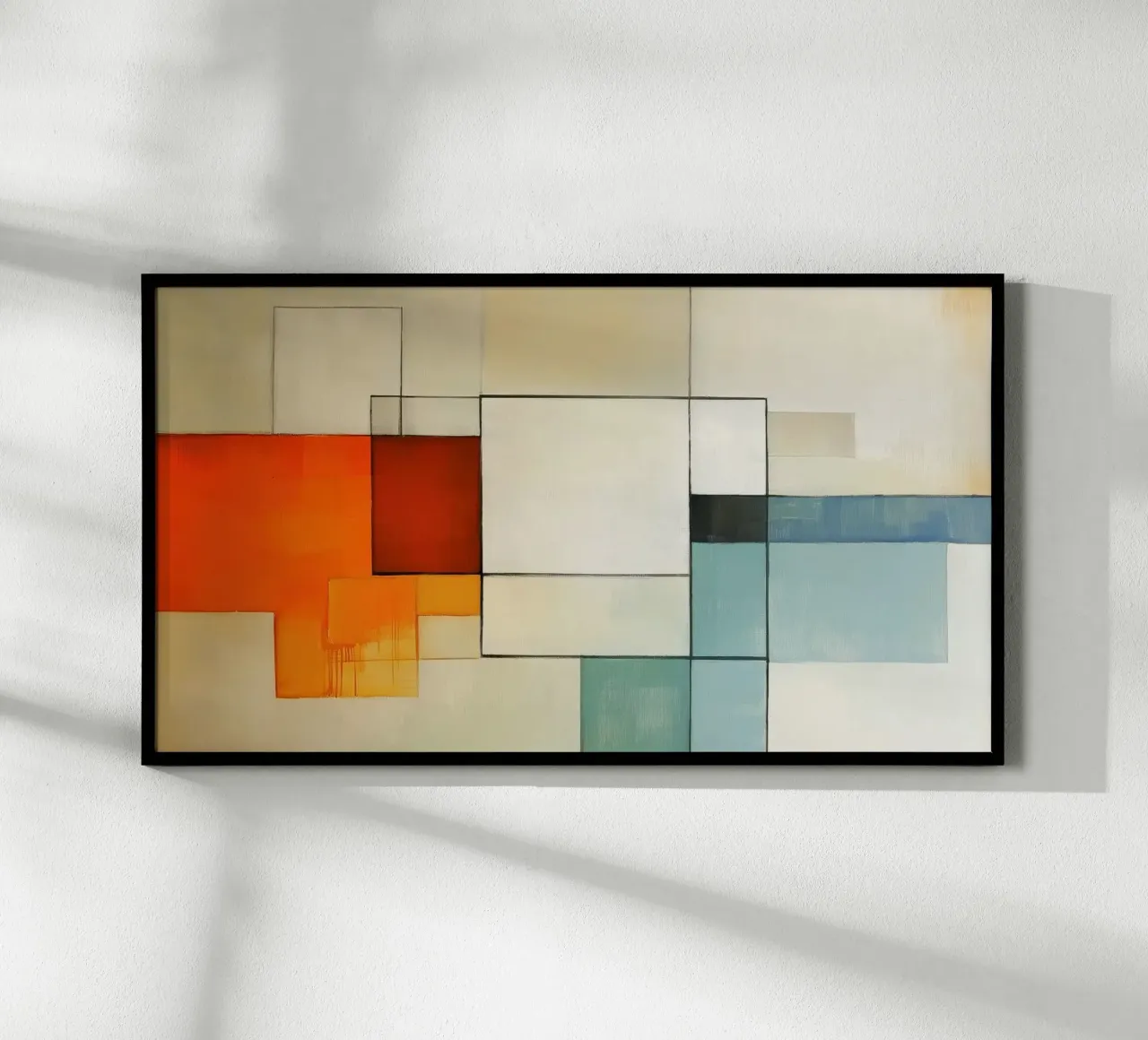 Abstract blocks hahnemühle by Imagine