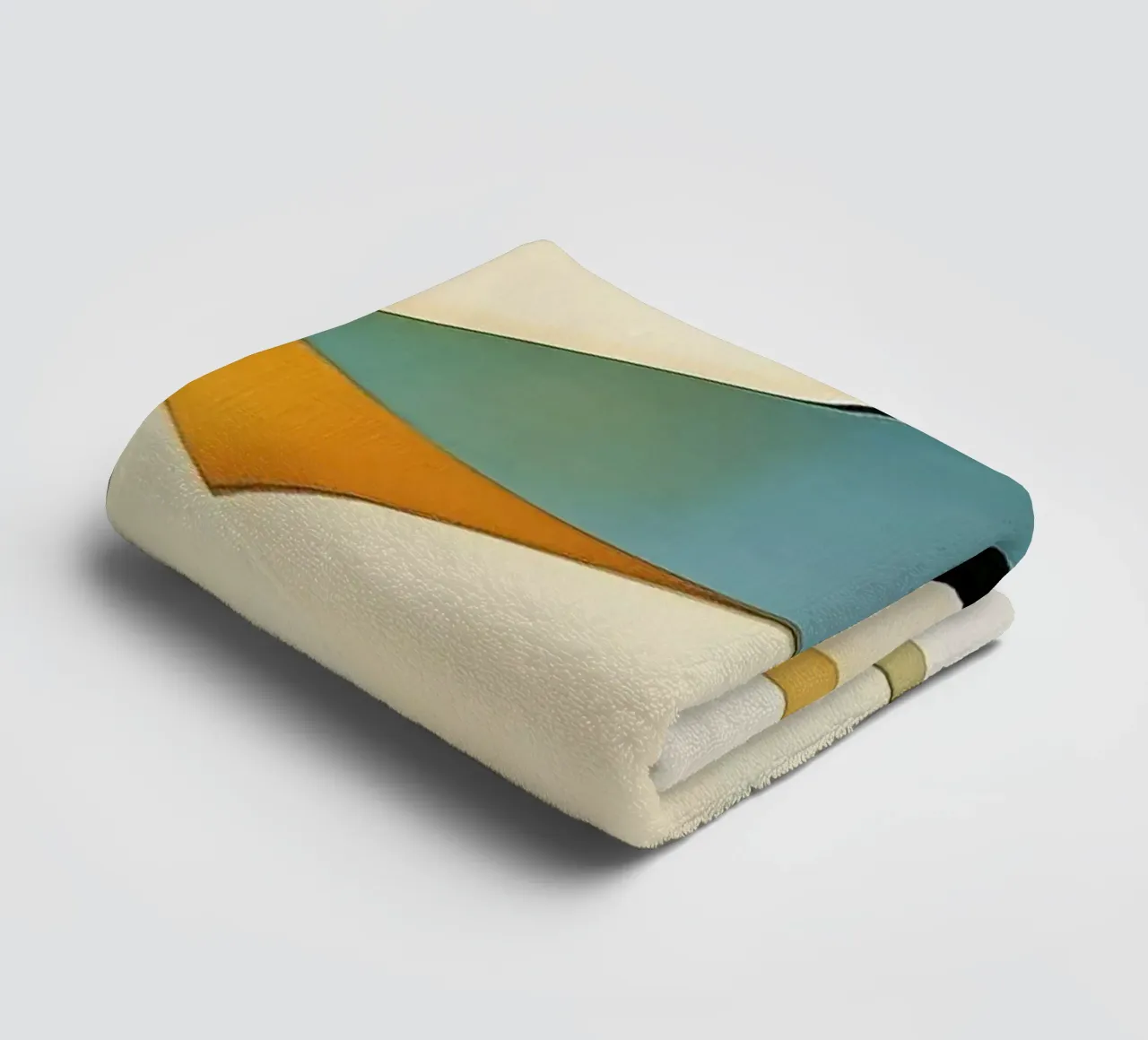Abstract bohemian towel by Imagine