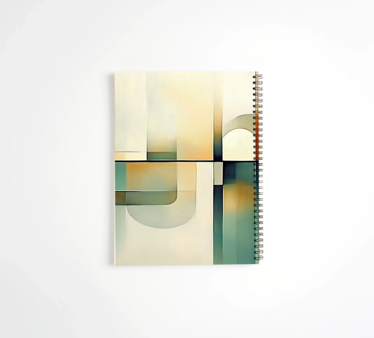 Bohemian shapes spiral notebook by Imagine