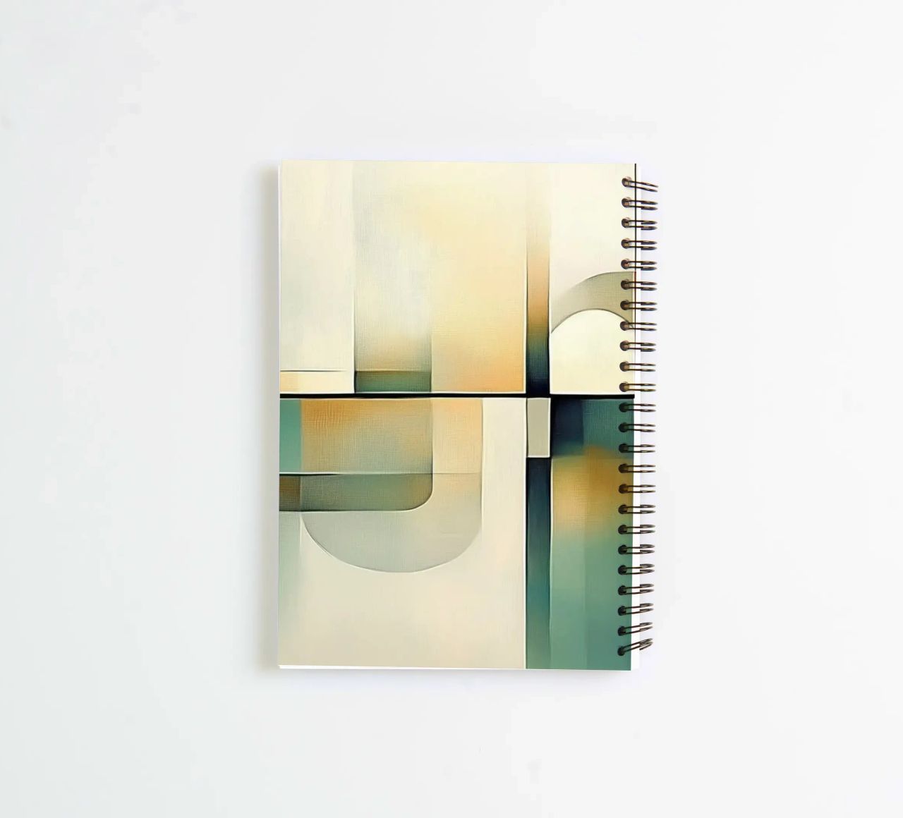 Bohemian shapes spiral notebook by Imagine