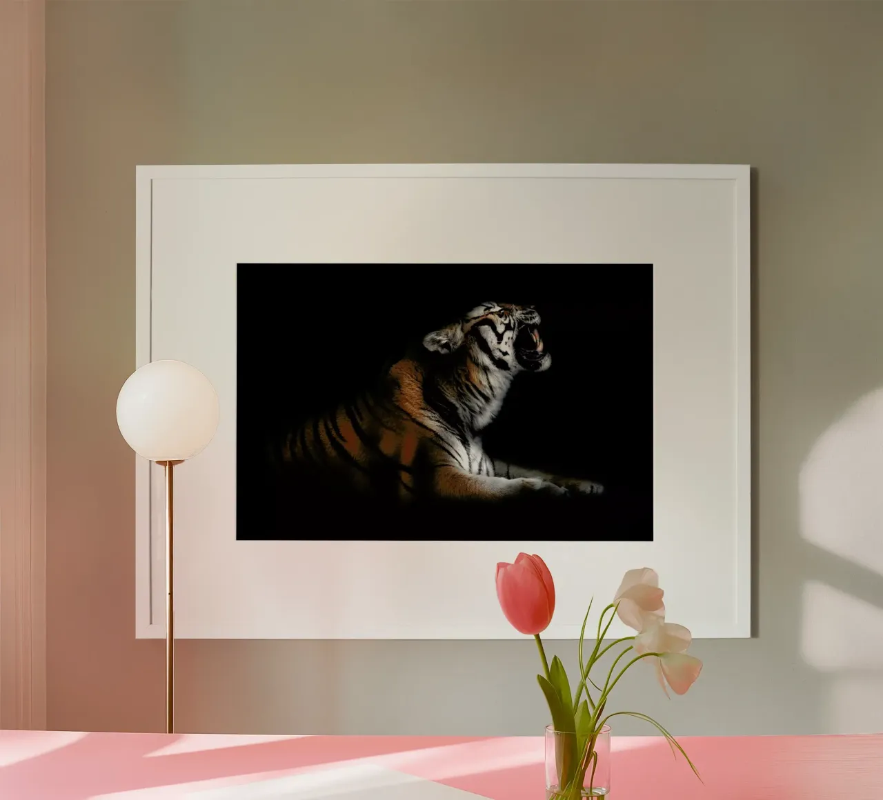 Tiger Portrait - Santiago Pascual Buye carta hahnemühle da Pictufy