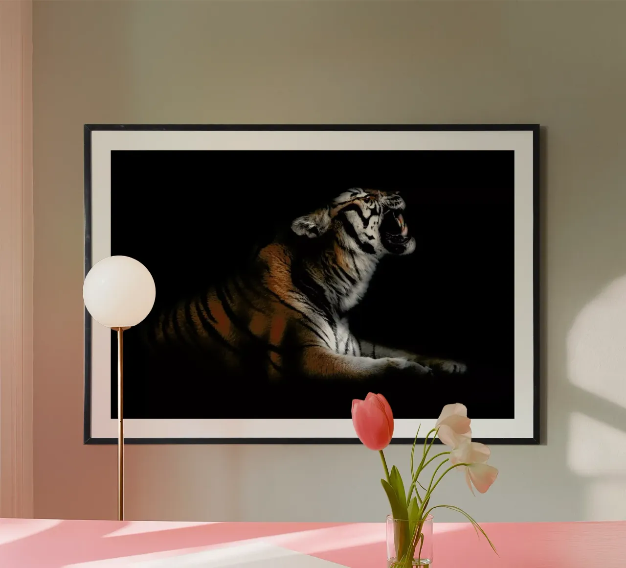 Tiger Portrait - Santiago Pascual Buye carta hahnemühle da Pictufy