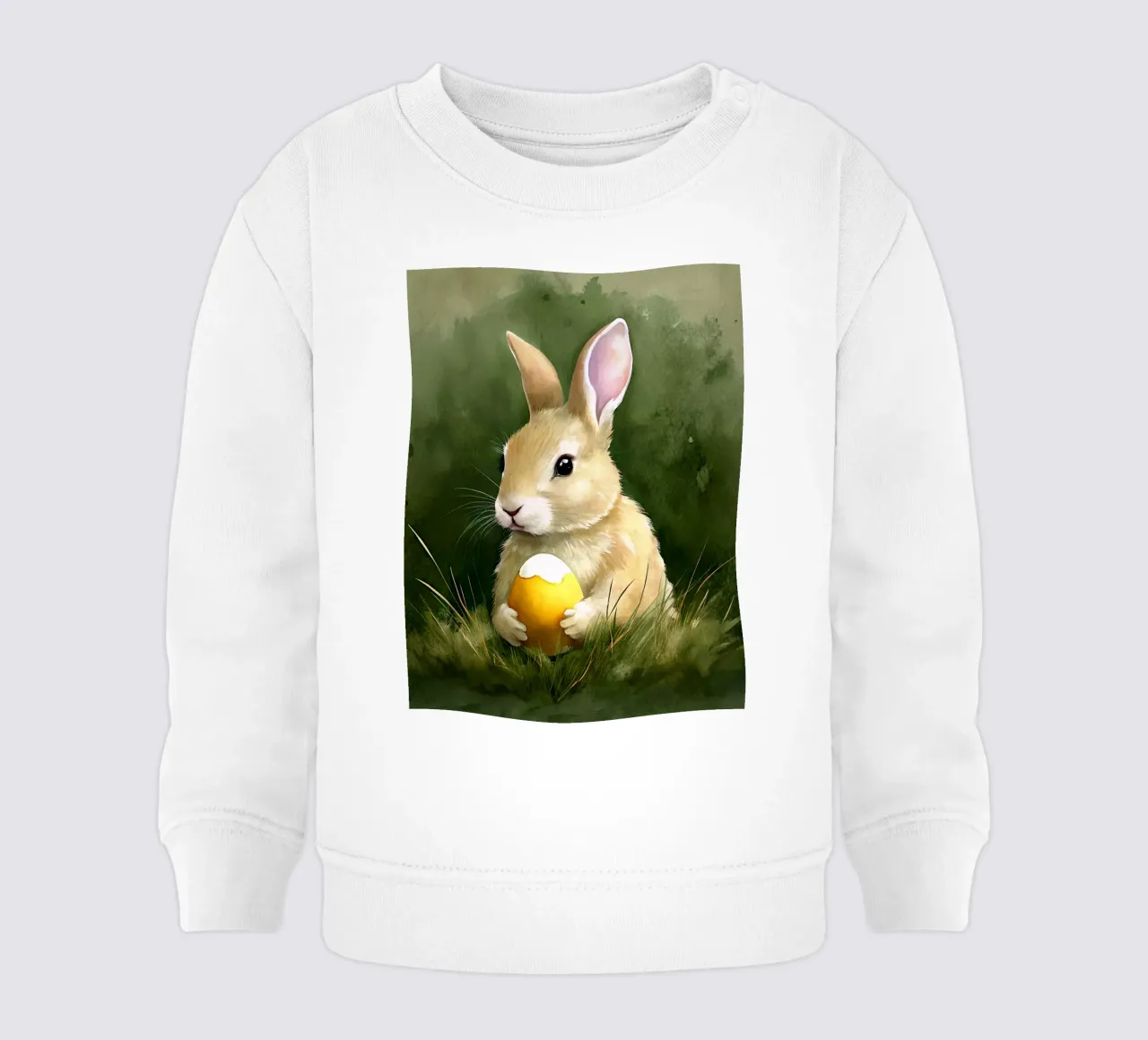 Conejito con un huevo de Pascua sudadera de bebé de ARTVI-SHOP