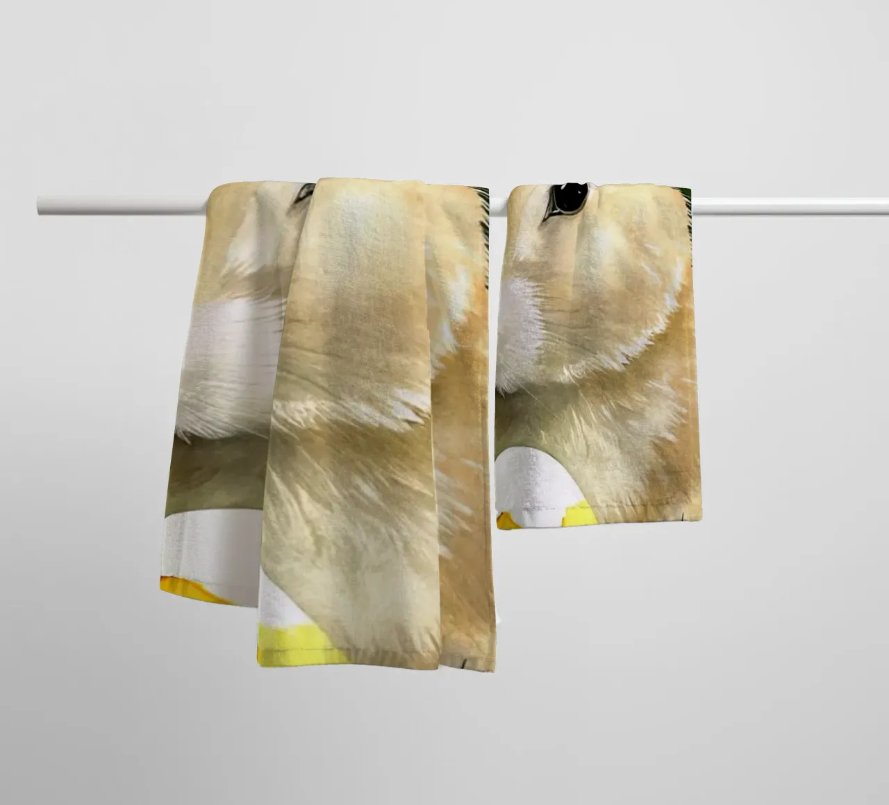 Bunny with an Easter egg towel by 🎁 ARTVI-SHOP