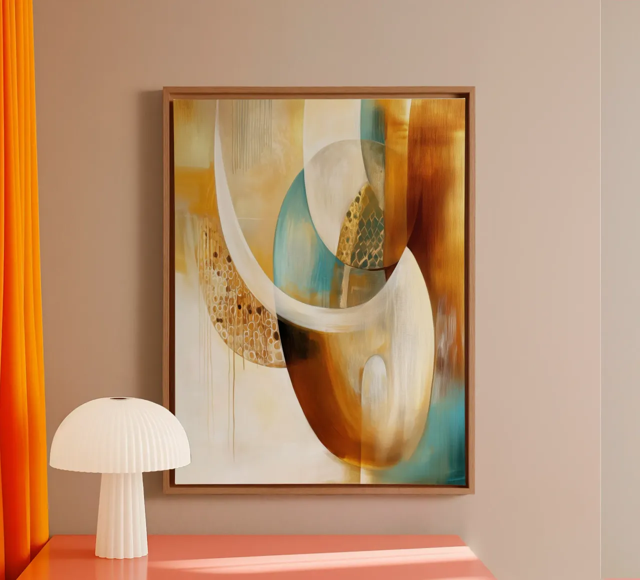 Bohemian shapes canvas by Imagine