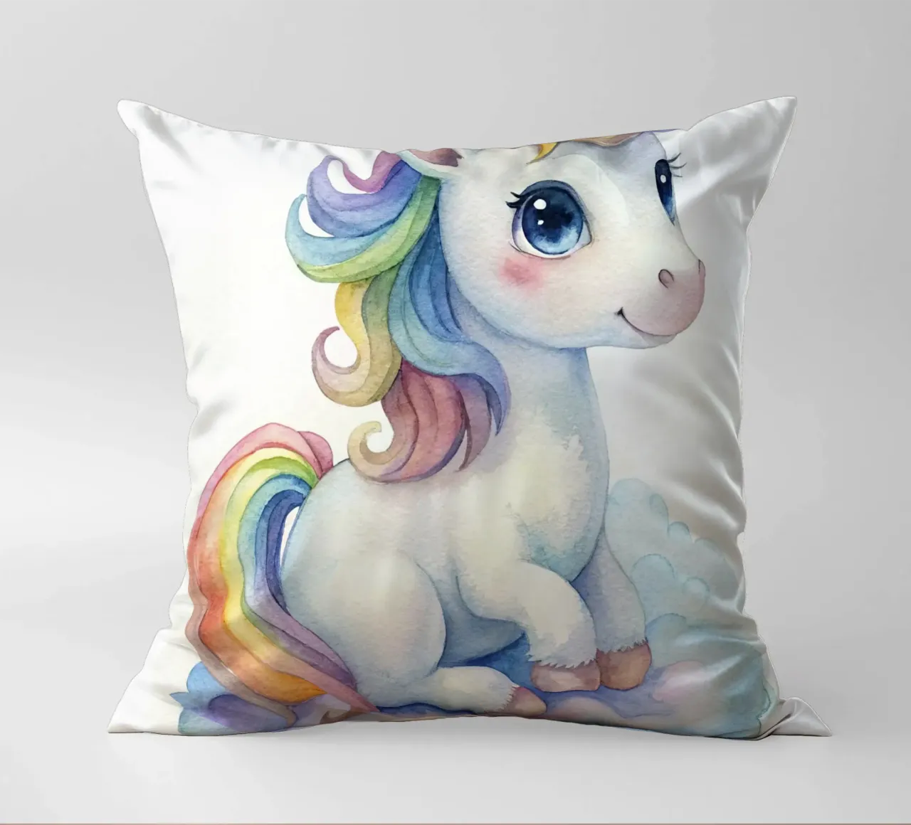 baby unicorn decorative cushion by 🎁 ARTVI-SHOP