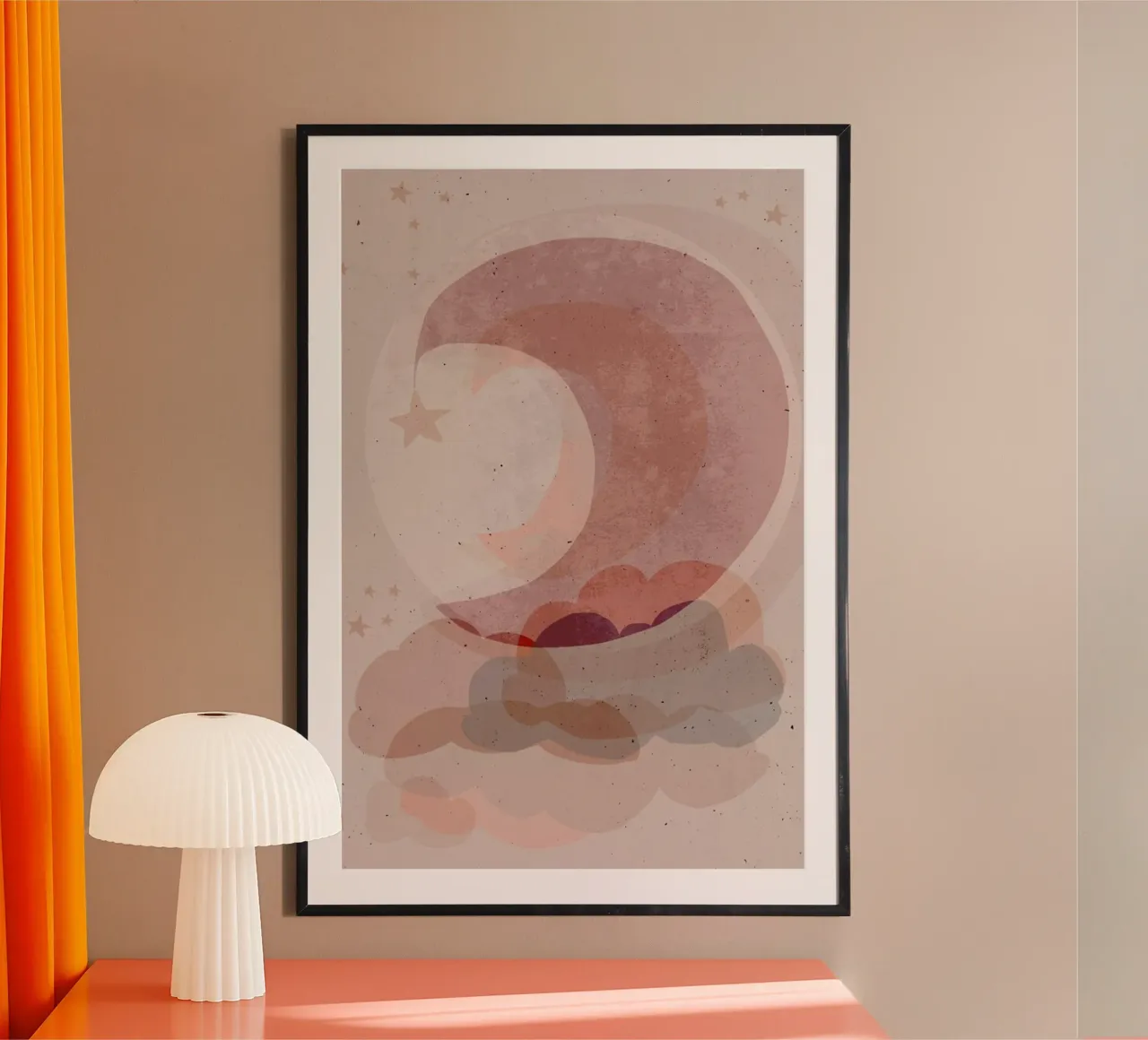 Gentle Moon poster da treechild