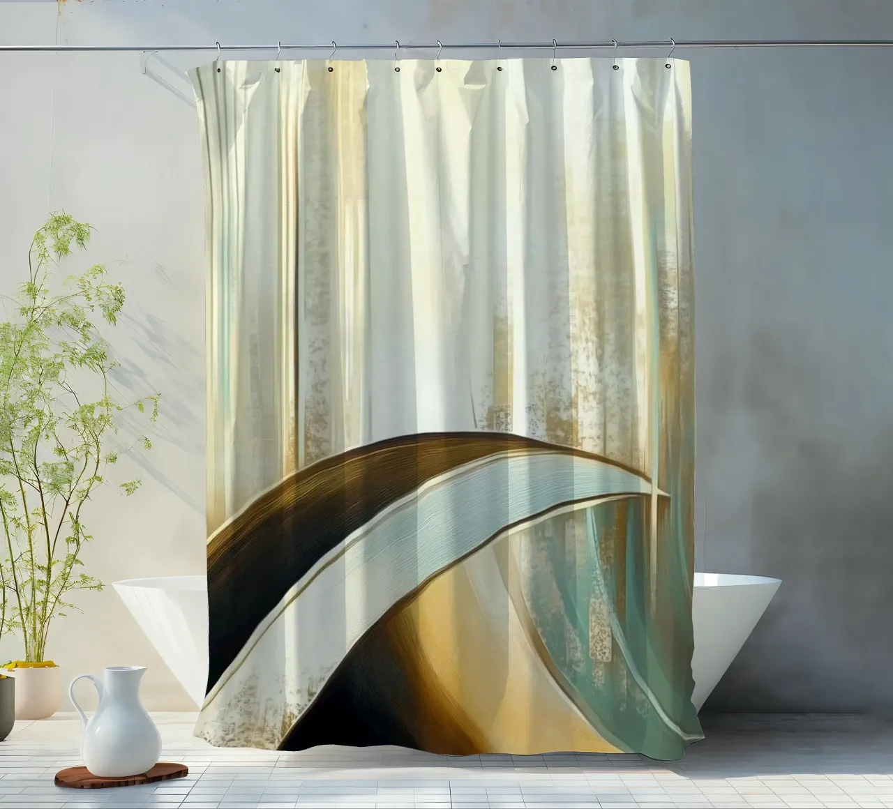 Bohemian shower curtain by Imagine