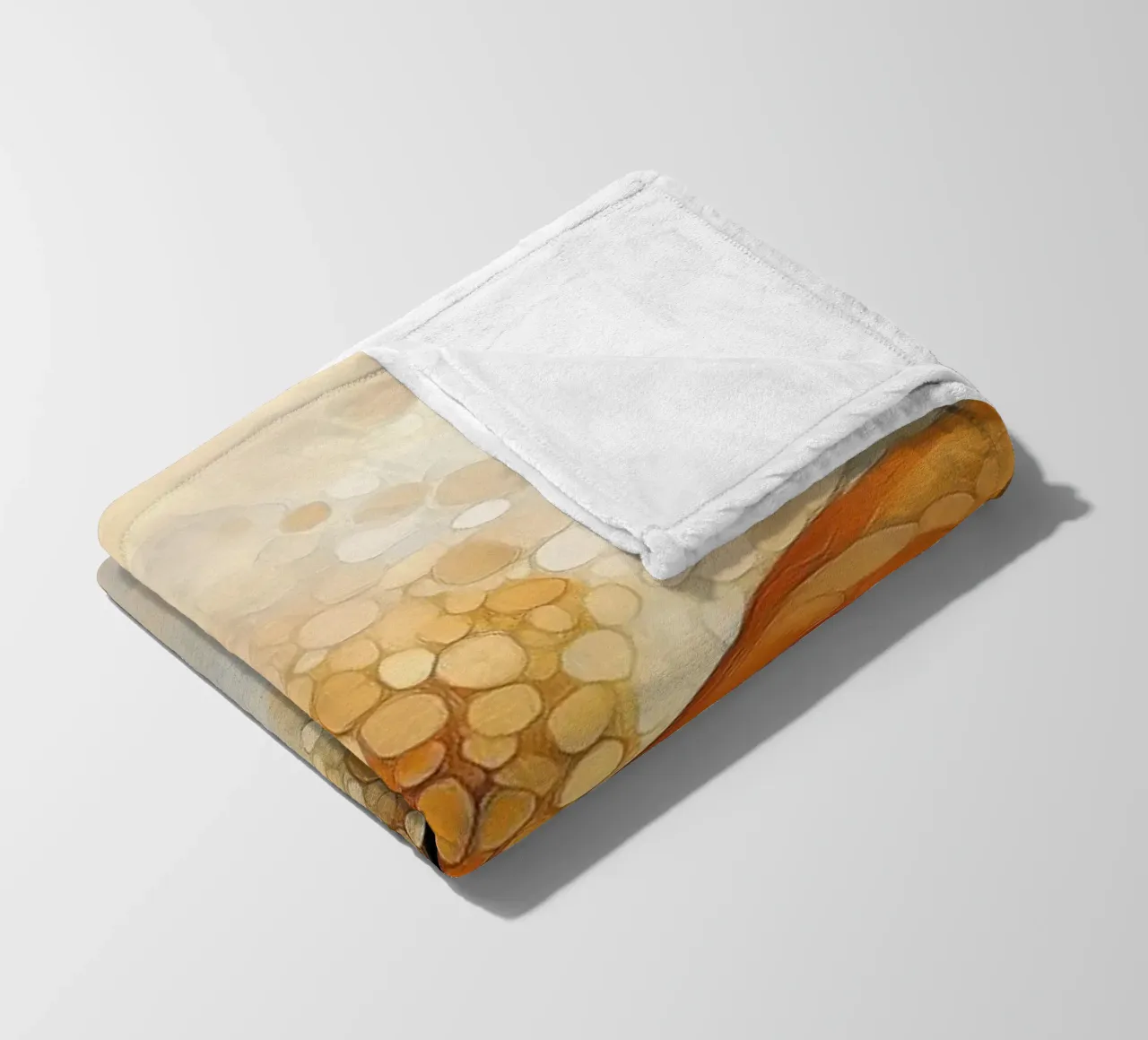 Astratto organico coperta in pile da Imagine