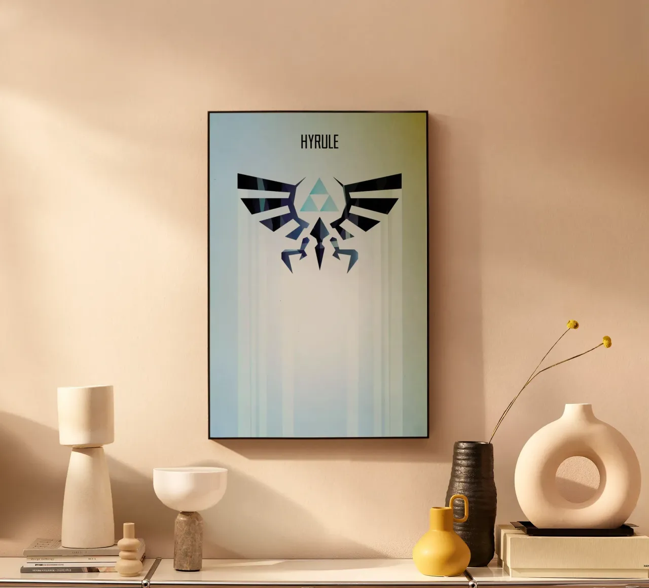 Hyrule Rising plexiglass da Barrett Biggers
