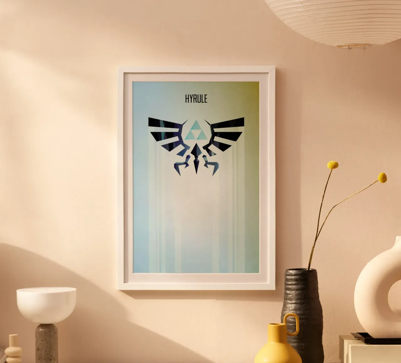 Hyrule Rising poster da Barrett Biggers